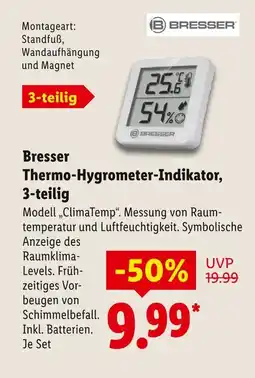 Lidl Bresser thermo-hygrometer-indikator Angebot