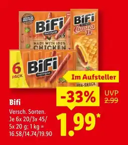 Lidl Bifi bifi Angebot