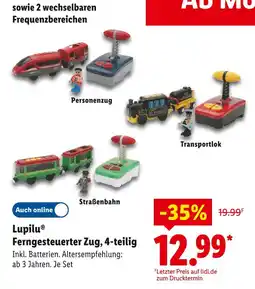 Lidl Lupilu fernngesteuerter zug, 4-teilig Angebot