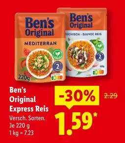 Lidl Ben’s original mediterran Angebot