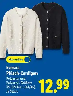 Lidl Esmara plüsch-cardigan Angebot