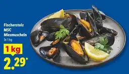 Lidl Fischerstolz msc miesmuscheln Angebot