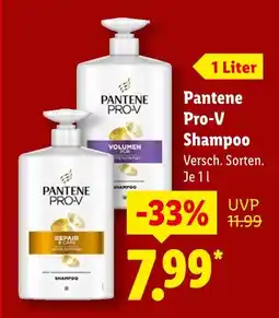 Lidl Pantene pro-v repair & care shampoo Angebot