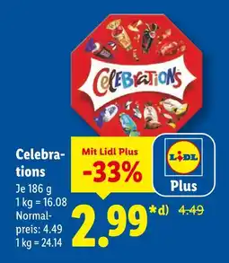 Lidl Celebrations Angebot