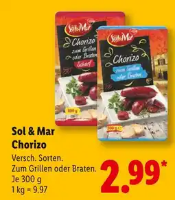 Lidl Sol & mar chorizo scharf Angebot