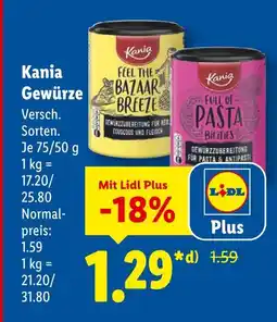 Lidl Kania feel the bazaar breeze Angebot