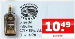 Getränke Oase Kornbrennerei eckmann eckpaohl halbbitter Angebot