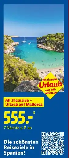 Lidl Die schönsten reiseziele in spanien! Angebot