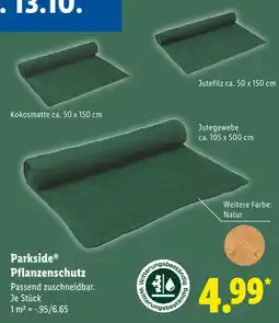 Lidl Parkside kokosmatte Angebot