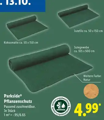 Lidl Parkside kokosmatte Angebot