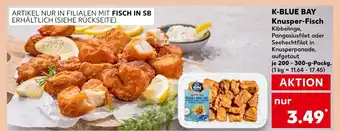 Kaufland K-blue bay knusper-fisch kibbeline Angebot