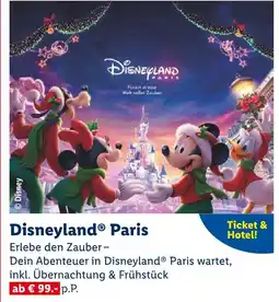 Lidl Disneyland paris Angebot