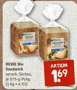 nahkauf Rewe bio sandwich körner Angebot