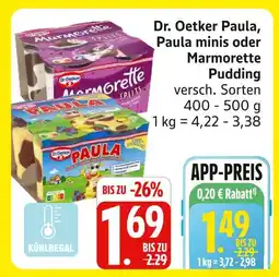 Marktkauf Dr. oetker paula Angebot