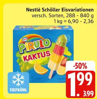 Marktkauf Nestlé schöller pirulo kaktus Angebot