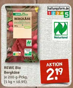nahkauf Rewe bio bergkäse Angebot