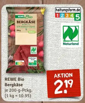 nahkauf Rewe bio bergkäse Angebot