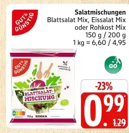 Marktkauf Gut & günstig salatmischungen Angebot