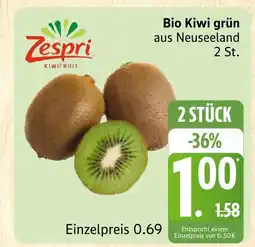 Marktkauf Zespri bio kiwi grün Angebot
