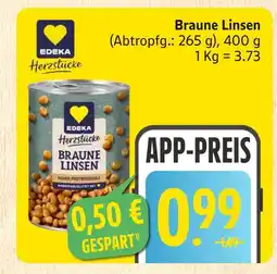 Marktkauf Edeka herzstücke braune linsen Angebot