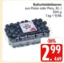 Marktkauf Kulturheidelbeeren Angebot