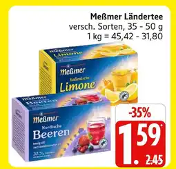 Marktkauf Meßmer ländertee italienische limone Angebot