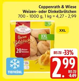 Marktkauf Coppenrath & wiese weizen- oder dinkelbrötchen Angebot