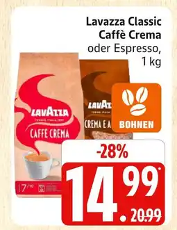 Marktkauf Lavazza classic caffè crema Angebot