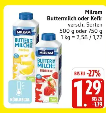 Marktkauf Milram buttermilch zitrone Angebot