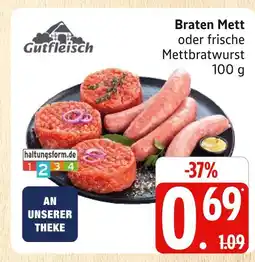 Marktkauf Gutfleisch braten mett Angebot