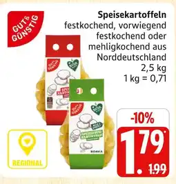 Marktkauf Gut & günstig speisekartoffeln Angebot