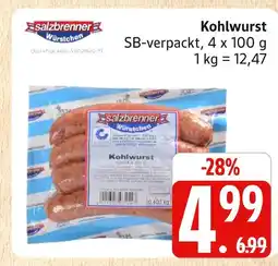 Marktkauf Salzbrenner würstchen kohlwurst Angebot