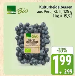 Marktkauf Edeka bio kulturheidelbeeren Angebot