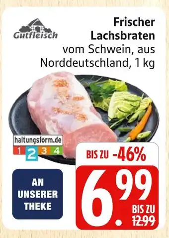 Marktkauf Gutfleisch frischer lachsbraten Angebot