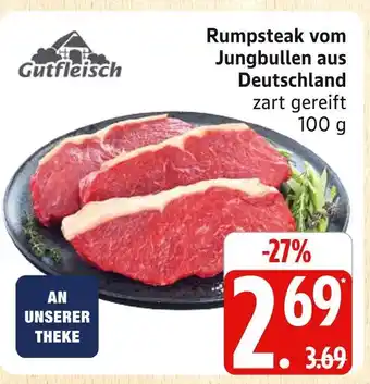 Marktkauf Gutfleisch rumpsteak vom jungbullen aus deutschland Angebot