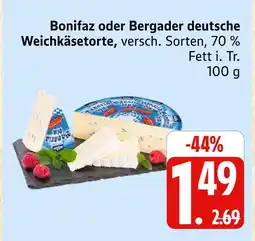 Marktkauf Bonifaz deutsche weichkäsetorte Angebot
