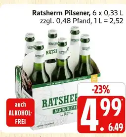 Marktkauf Ratsherrn pilsener Angebot