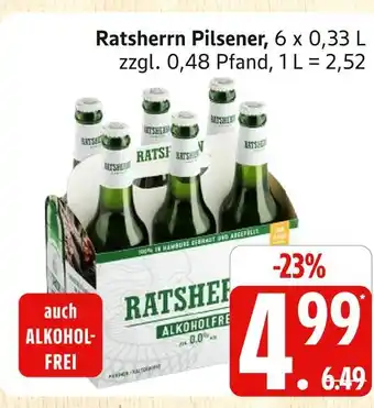 Marktkauf Ratsherrn pilsener Angebot