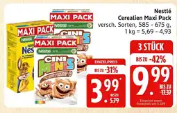 Marktkauf Nestlé cerealien maxi pack Angebot