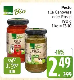 Marktkauf Edeka bio pesto alla genovese Angebot