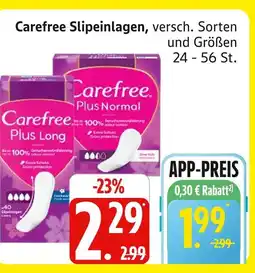Marktkauf Carefree plus long Angebot