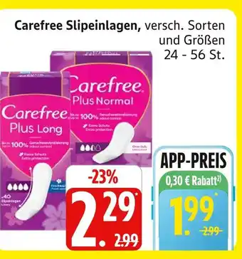 Marktkauf Carefree plus long Angebot