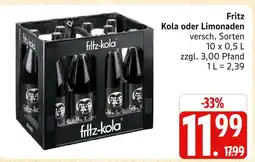 Marktkauf Fritz kola Angebot
