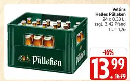 Marktkauf Veltins helles pülleken Angebot