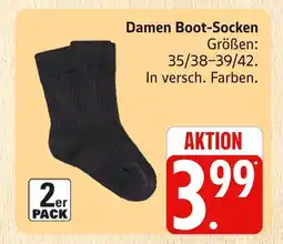 Marktkauf Damen boot-socken Angebot