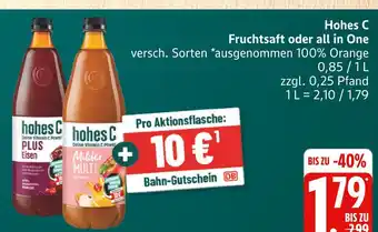 Marktkauf Hohes c fruchtsaft oder all in one Angebot