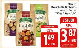 Marktkauf Maretti bruschette chips slow roasted garlic Angebot
