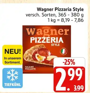 Marktkauf Wagner pizzaria style Angebot