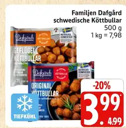 Marktkauf Dafgårds geflügel köttbullar Angebot