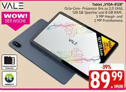 Marktkauf Vale tablet „v10a-4128“ Angebot